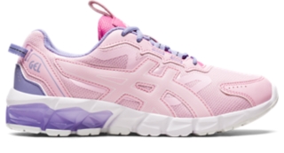 GEL QUANTUM 90 3 GRADE SCHOOL Kids Cotton Candy White Kids Grade School Shoes ASICS United States