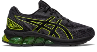 Unisex GEL-QUANTUM 180 VII GS | Black/Neon Lime | Grade School (1 to 7 ...