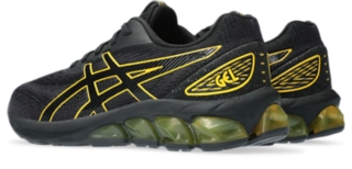 Asics Gel Venture 7 GS Black Safety Yellow Azul Neon Niño