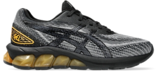 GEL QUANTUM 180 VII GRADE SCHOOL Kids Black Fellow Yellow Kids Grade School Shoes ASICS United States