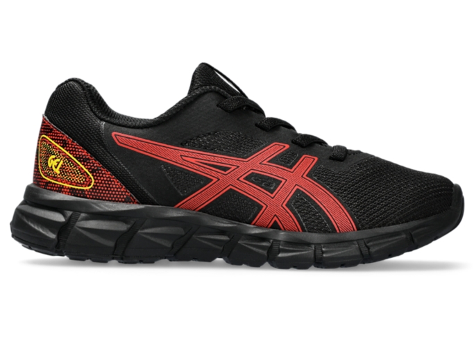 Asics quantum 180 shop rouge et noir