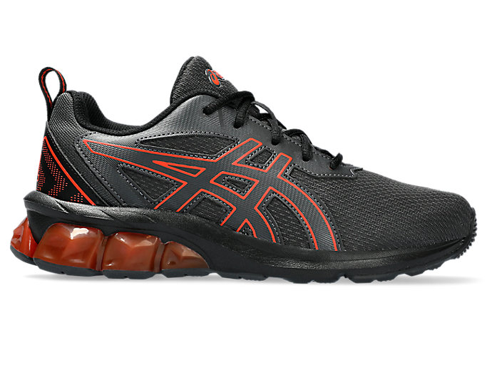 Image 1 of 7 of Kids Graphite Grey/Cherry Tomato GEL-QUANTUM 90 IV GS Kids' Sportstyle Shoes