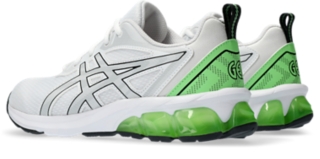 UNISEX GEL-QUANTUM 90 IV GRADE SCHOOL | White/Bright Lime | Sports Shoes | ASICS