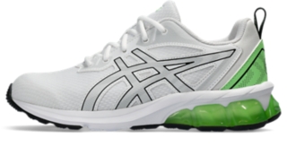 UNISEX GEL-QUANTUM 90 IV GRADE SCHOOL | White/Bright Lime | Sports Shoes | ASICS