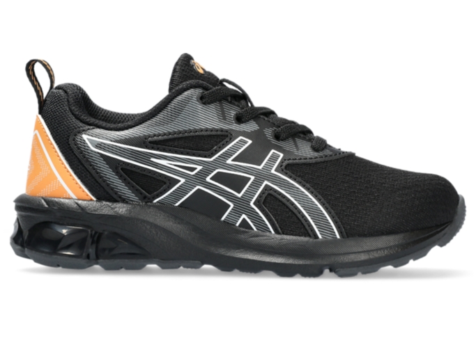 GEL QUANTUM 90 IV PS Kids Black Orange Lily Kinder SportStyle Schuhe ASICS DE