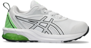 GEL QUANTUM 90 IV PRE SCHOOL Kids White Bright Lime Kids Pre School Shoes ASICS United States