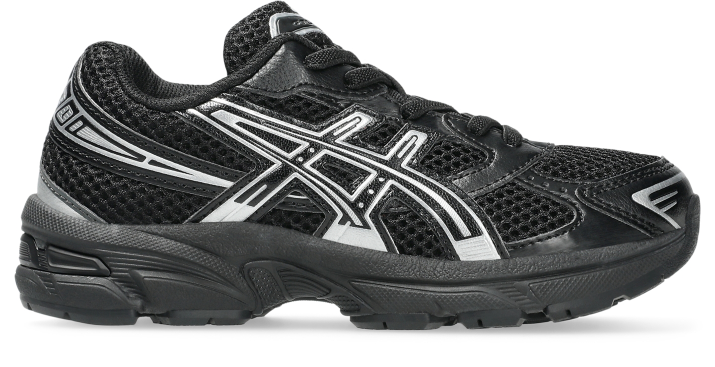 Детские кроссовки ASICS GEL-1130, цвет: Чёрный / Чистый серебряный — фото 1