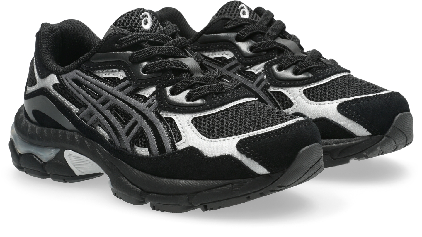 Детские кроссовки ASICS Gel-Nyc, цвет: Чёрный / Чистый серебряный — фото 2