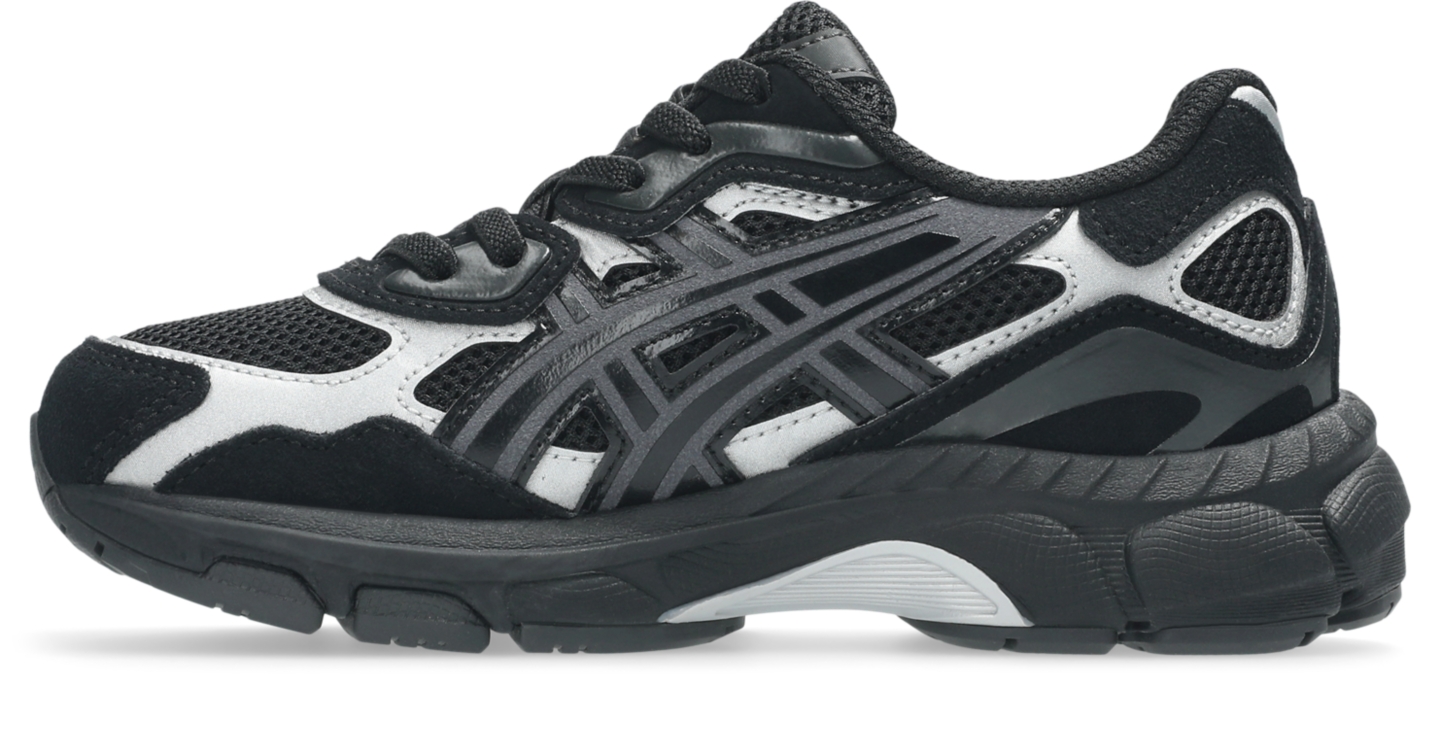 Детские кроссовки ASICS Gel-Nyc, цвет: Чёрный / Чистый серебряный — фото 4