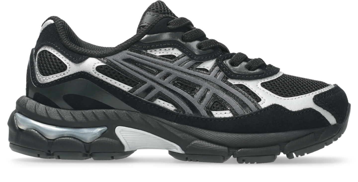 Детские кроссовки ASICS Gel-Nyc, цвет: Чёрный / Чистый серебряный — фото 1