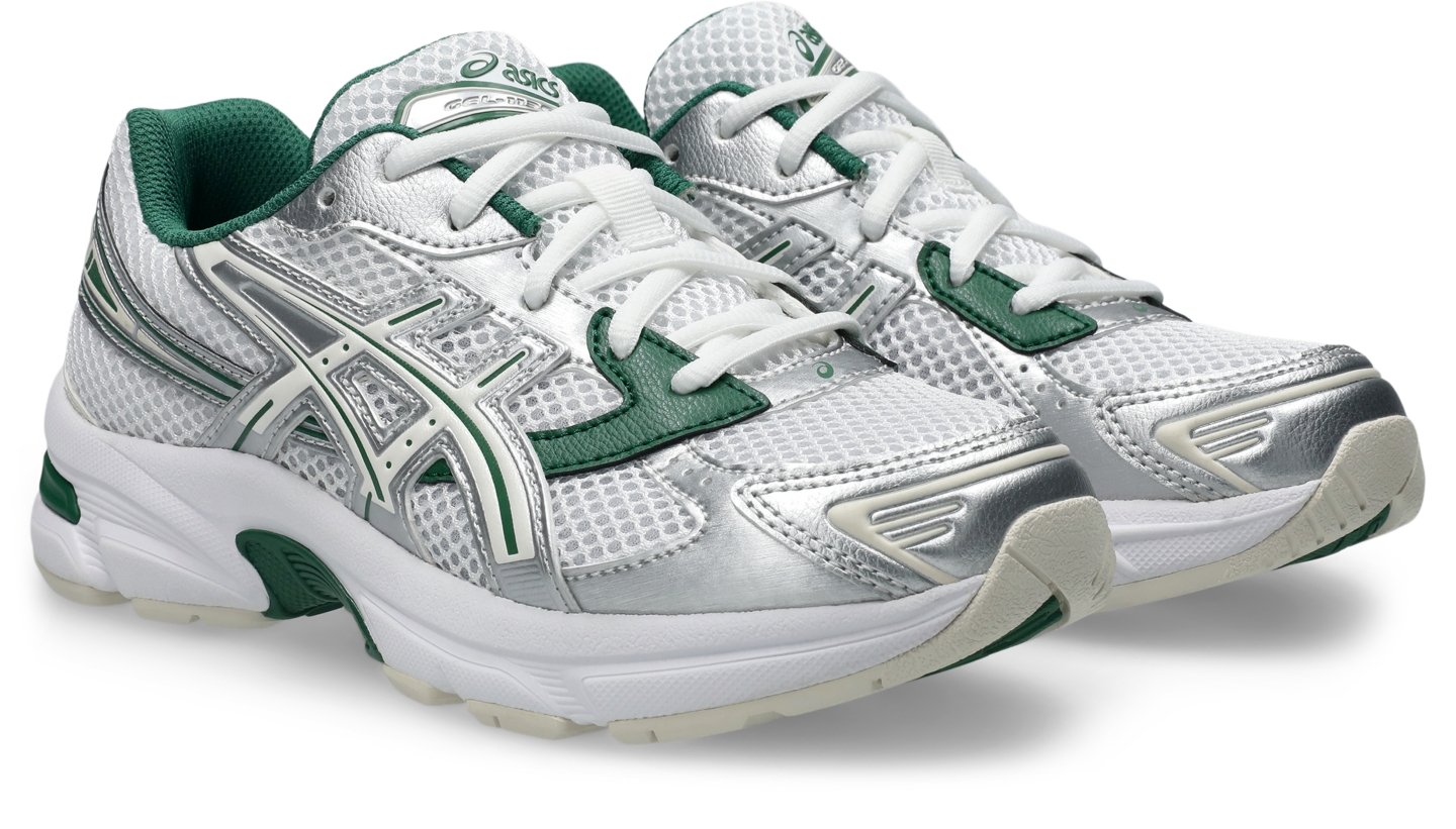 Детские кроссовки ASICS GEL-1130, цвет: Белый / Зелёный — фото 2