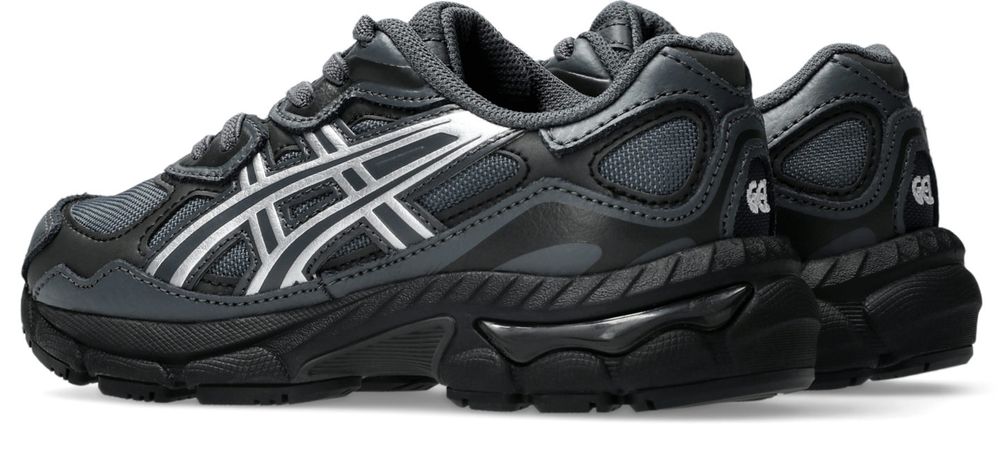Детские кроссовки ASICS Gel-Nyc, цвет: Серый / Чистый серебряный — фото 3