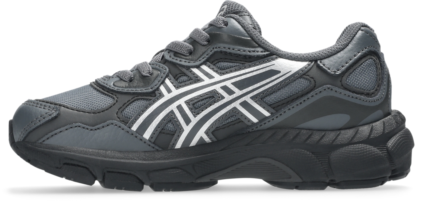 Детские кроссовки ASICS Gel-Nyc, цвет: Серый / Чистый серебряный — фото 4