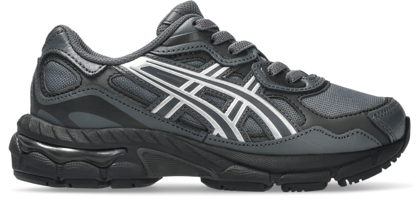 Детские кроссовки ASICS Gel-Nyc, цвет: Серый / Чистый серебряный — фото 1
