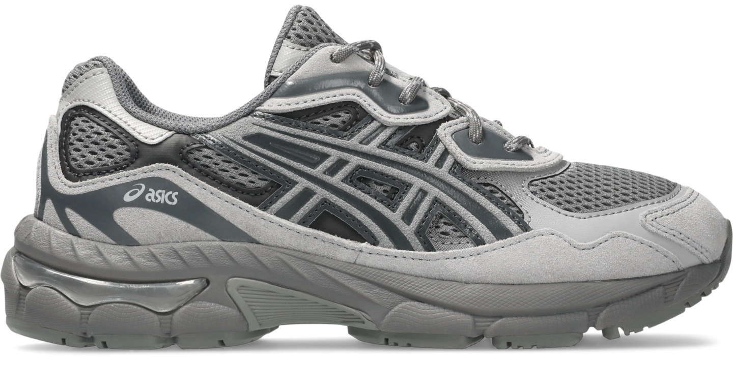 Детские кроссовки ASICS Gel-Nyc, цвет: Глиняный серый / Серый — фото 1