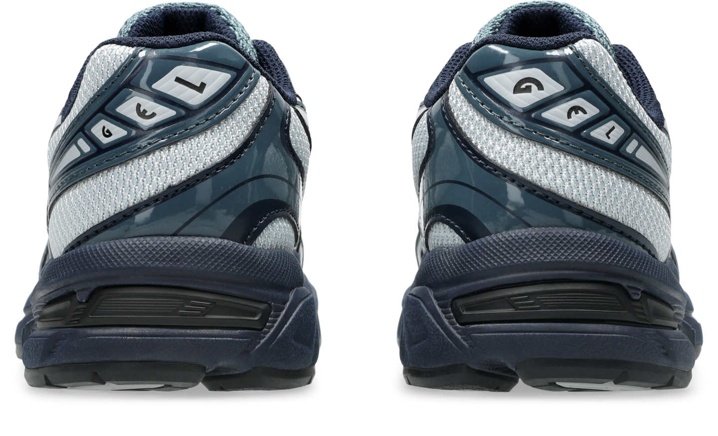 Детские кроссовки ASICS GEL-1130, цвет: Серый / Тёмно-синий — фото 5