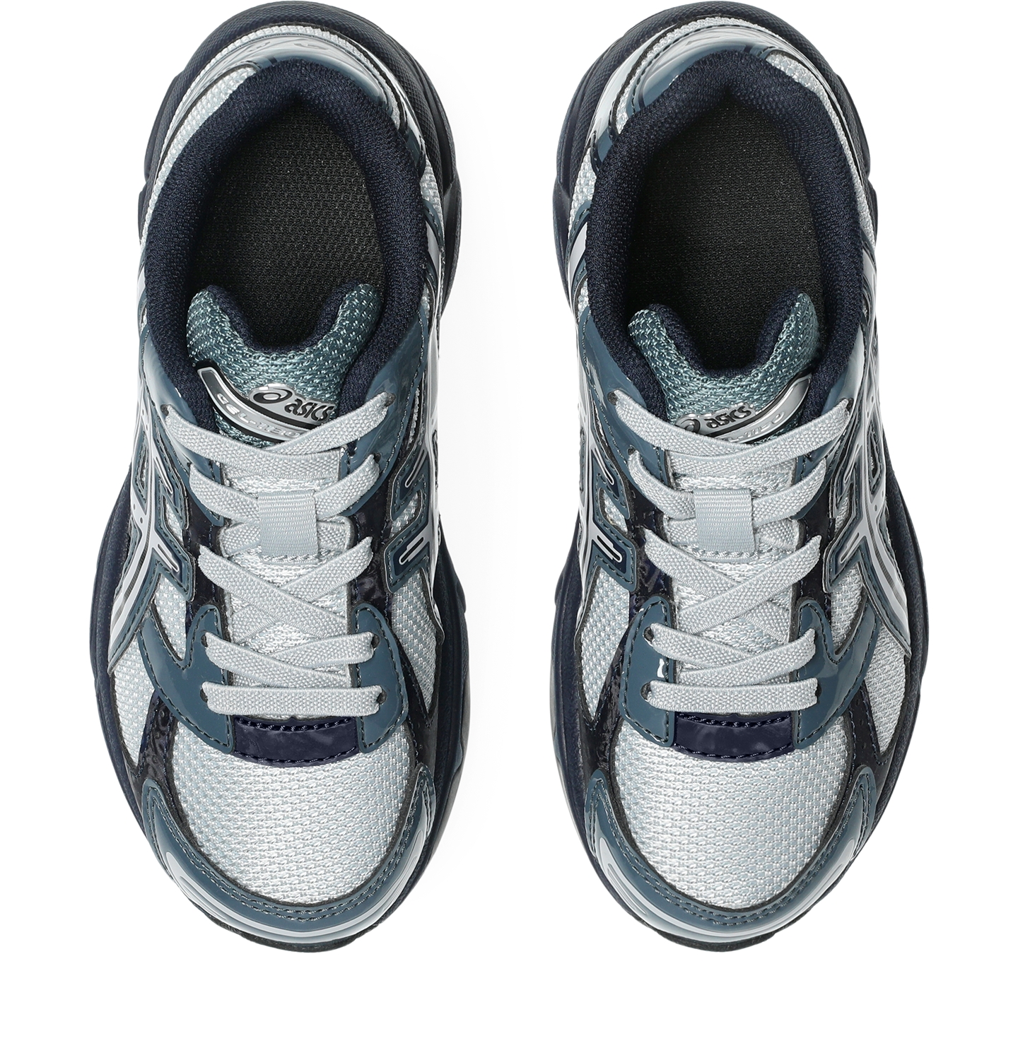 Детские кроссовки ASICS GEL-1130, цвет: Серый / Тёмно-синий — фото 6