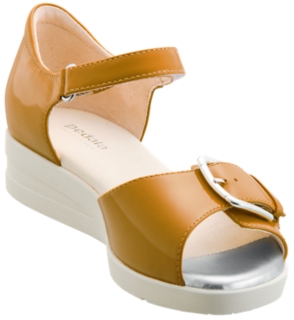 ペダラ レディース 3e ハニーゴールド E アウトレット レディース サンダル Asics Walking