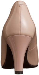 ランウォーク レディース 7 0cm ヒール ピンクベージュ エナメル アウトレット レディース パンプス Asicsウォーキング公式