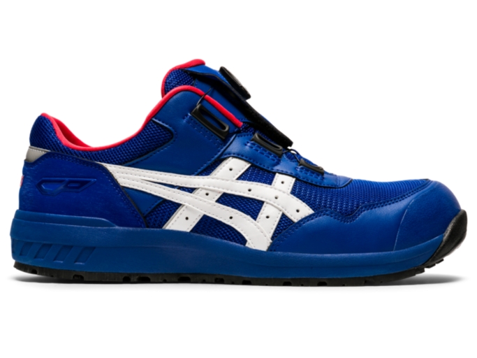 ウィンジョブ® CP209 BOA® アシックスブルー×ホワイト ワーキングシューズ 作業靴 ASICS