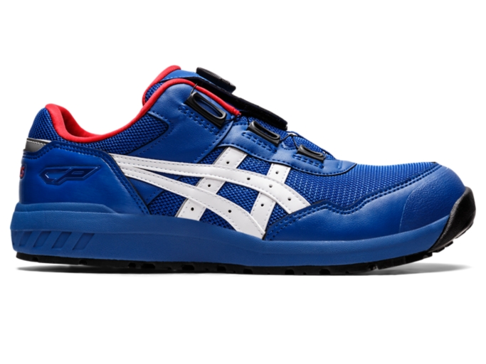 アシックス asics 安全靴 限定 CP209 BLUE BOA - スニーカー