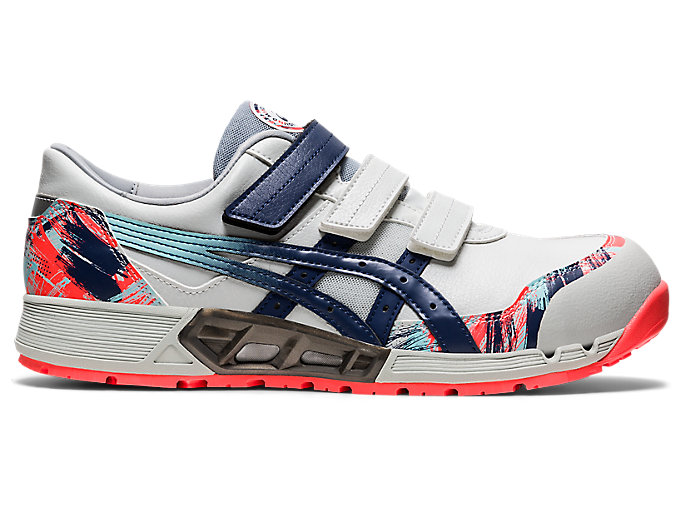 ウィンジョブ®CP305 AC | グラシアグレー×サンライズレッド | ローカット安全靴・作業靴【ASICS公式通販】 ウィンジョブ®CP305 AC | グラシアグレー×サンライズレッド | ローカット安全靴・作業靴【ASICS公式通販】