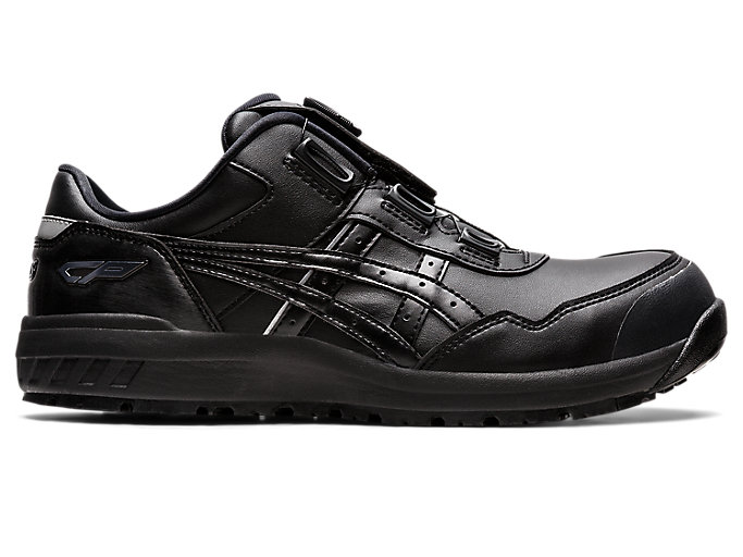 WINJOB CP306 BOA | ブラック×ブラック | ローカット安全靴・作業靴 