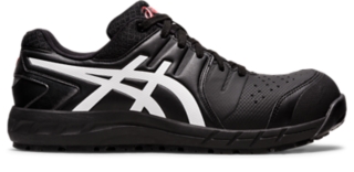 WINJOB CP113 | ブラック×ホワイト | ローカット安全靴・作業靴【ASICS