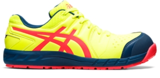 ウィンジョブ® CP113 | ﾌﾗｯｼｭｲｴﾛｰ×ﾃﾞｨｰﾊﾞﾋﾟﾝｸ | ローカット安全靴・作業靴【ASICS公式通販】