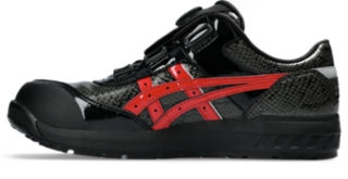 10±01CP306 アシックス 限定 色 カラー 黒 赤 BOA 安全靴 新品 27.0