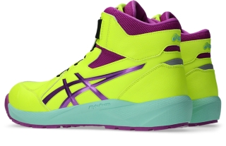 ウィンジョブ®CP314 BOA（3E相当）, セーフティイエロー×オーキッド 3