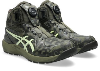 ウィンジョブ® CP314 BOA NAGARE (3E相当), ウ゛ィンテージカーキ×グローグリーン 2