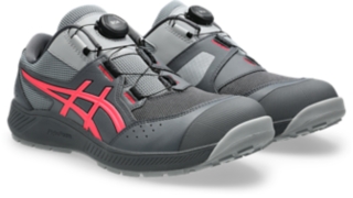 ウィンジョブ® CP228 BOA (2E相当), キャリアグレー×ディーバピンク 2
