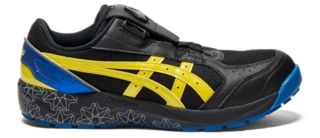 ウィンジョブ®CP229 BOA RR 3（3E相当）, ブラック×イエロー 1