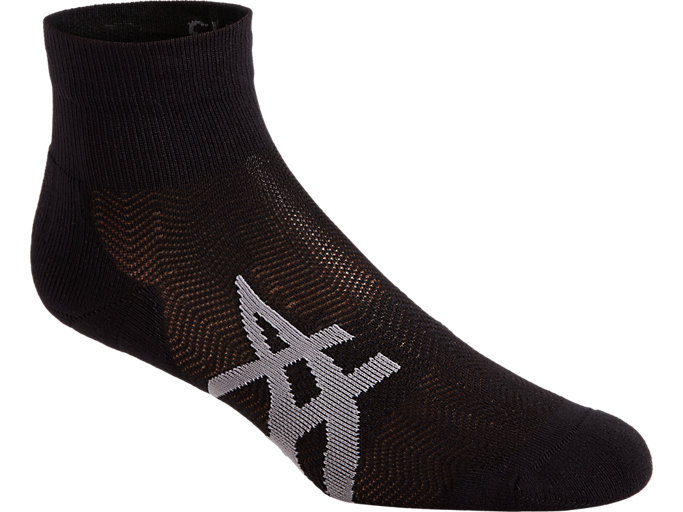 Image 1 of 1 of Unisex PERFORMANCE BLACK 2PPK CUSHIONING SOCK