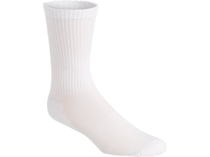 Image 1 of 2 of Unisex Real White SPORT 3PPL CREW SOCK Unisex sokken