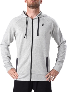 Asics mens zip jacket sale