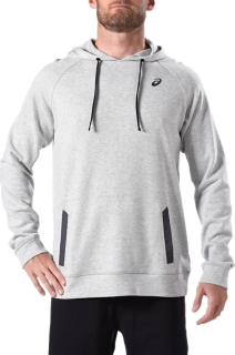 Fleece Pullover Hoodie Light Grey Heather Hoodies