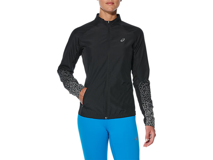 Image 1 of 6 of Women's PERFORMANCE BLACK LITE-SHOW JACKET Women's Sports Clothing