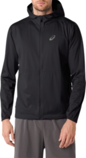 asics run hood jacket