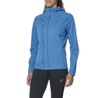 asics accelerate women's running jacket