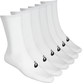 Men's 6PPK CREW SOCK | WHITE | Socks 