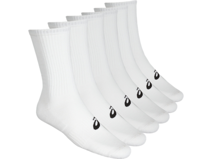 6PPK CREW SOCK Unisex White Unisex Socks ASICS UK