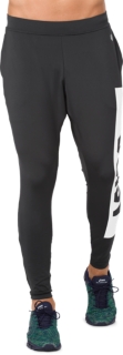 Men's FITTED KNIT PANT | PERFORMANCE BLACK X BRILLIANT WHITE | Pants | ASICS  Outlet