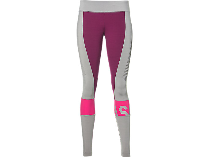 Image 1 of 12 of Women's PRUNE COLOR BLOCK TIGHT