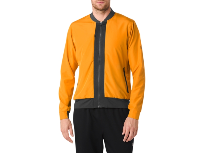 Asics fuzex bomber jacket on sale