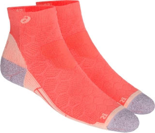 Men's ROAD QUARTER | CORALICIOUS | Socks | ASICS Outlet