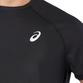 Men's SPORT RUN | Performance Black | Short Sleeve Tops | ASICS Outlet