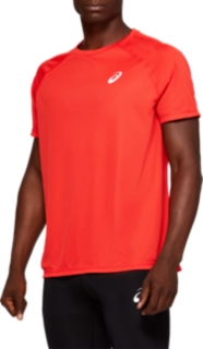 Men's SPORT RUN TOP | RED ALERT | T-Shirts | ASICS