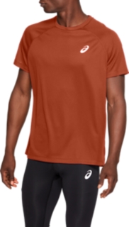 riem climax rukken Men's SPORT RUN TOP | Spice Latte | Shirts Met Korte Mouwen | ASICS